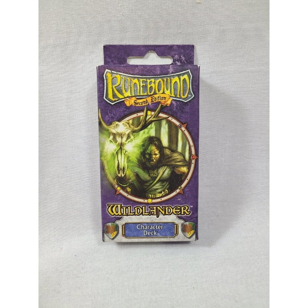 Runebound 2nd Edition Wildlander Character Deck- New Sealed